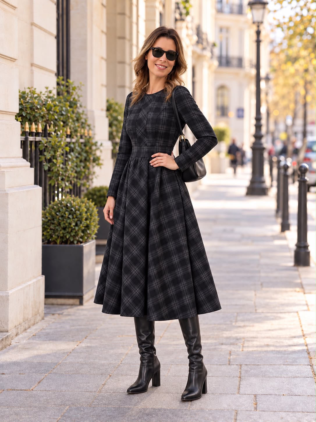 Vestido Xadrez -2